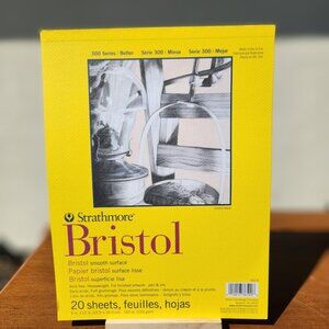 NEW Strathmore Bristol 300 Series Sketch Pad Paper Notebook Art Drawing Supplies
